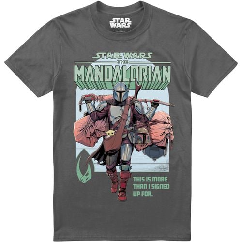 T-shirts a maniche lunghe Signed Up For - Star Wars Mandalorian - Modalova