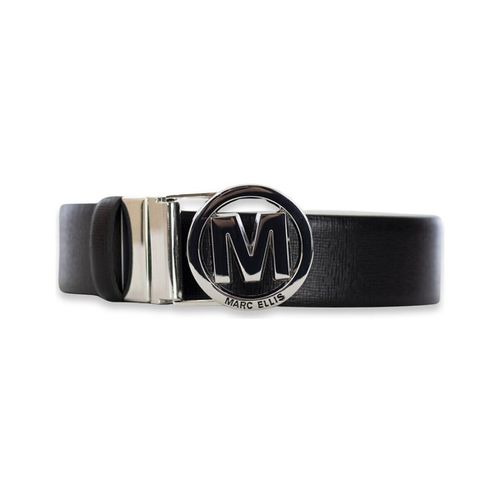 Cintura Cintura reversibile in vera pelle con fibbia monogramma - Marc Ellis - Modalova