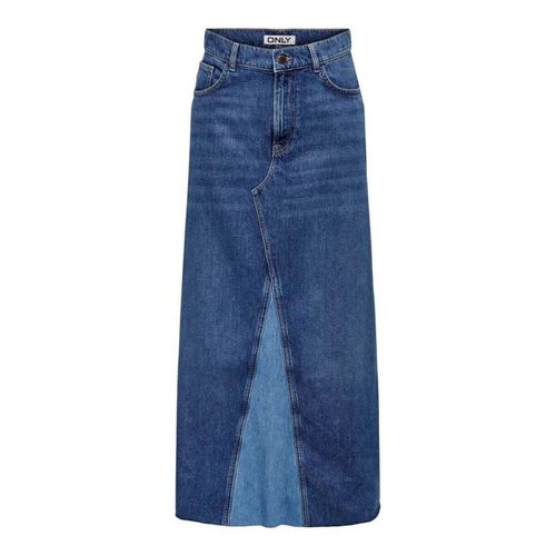 Gonna 15327696 MOCHI LONG-MEDIUN DENIM - Only - Modalova