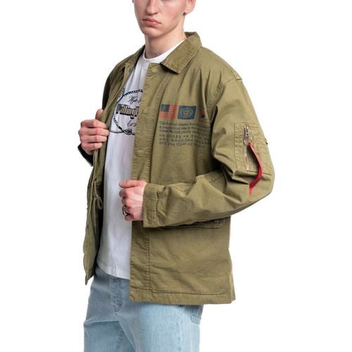 Giacche Alpha Field Jacket Olive - Alpha - Modalova