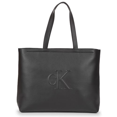 Borsa Shopping SCULPTED SLIM TOTE34 DEBOSS - Calvin Klein Jeans - Modalova