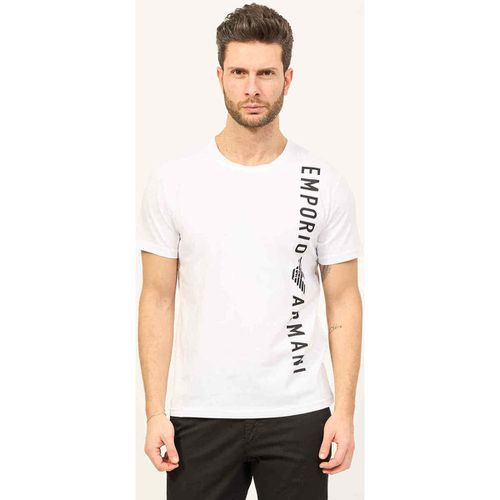 T-shirt & Polo T-shirt uomo con logo verticale - Emporio armani - Modalova