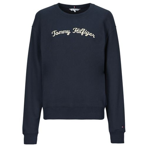 Felpa MDRN REG SCRIPT SWEATSHIRT - Tommy hilfiger - Modalova