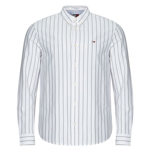 Camicia a maniche lunghe TJM REG OXFORD STRIPE SHIRT - Tommy Jeans - Modalova