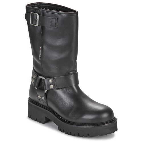 Stivaletti TJW URBAN BIKER BOOT LEATHER - Tommy Jeans - Modalova