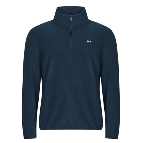 Felpa TJM REG S FLAG POLAR 1/4 ZIP - Tommy Jeans - Modalova