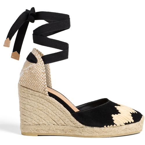 Scarpe Espadrillas Espadrillas in suede con lacci alla caviglia - Castaner - Modalova