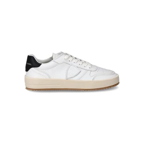 Sneakers VNLD V002 - NICE LOW-VEAU BLANC - NOIR - Philippe Model - Modalova