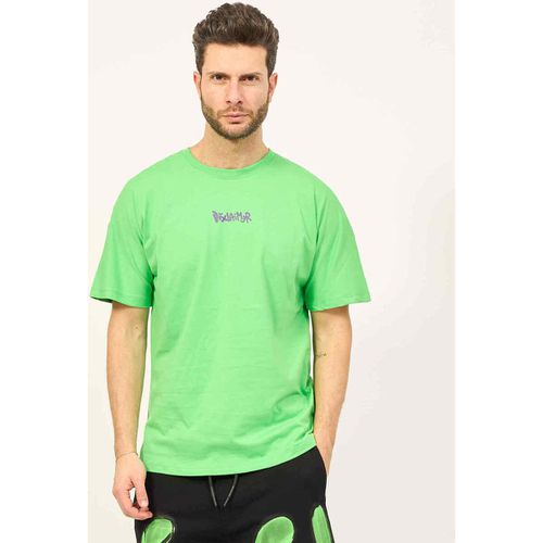 T-shirt & Polo T-shirt uomo in cotone con maxi logo sul retro - Disclaimer - Modalova