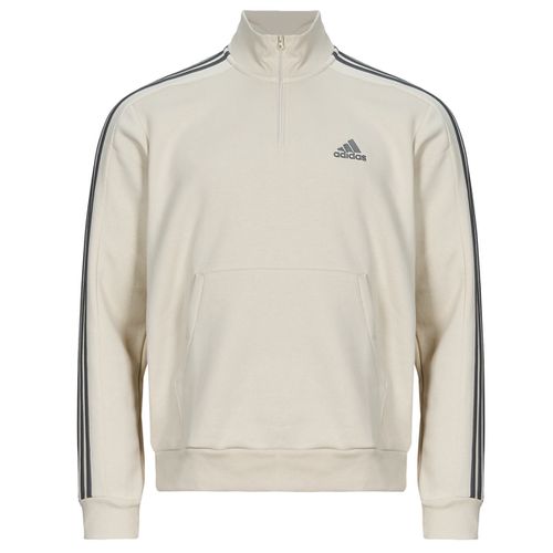 Felpa Essentials Fleece 3-Stripes 1/4-Zip Sweatshirt - Adidas - Modalova