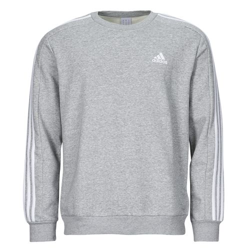 Felpa Essentials Fleece 3-Stripes Sweatshirt - Adidas - Modalova