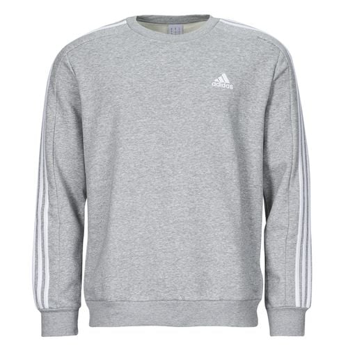 Felpa Essentials Fleece 3-Stripes Sweatshirt - Adidas - Modalova