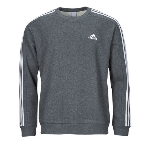 Felpa Essentials Fleece 3-Stripes Sweatshirt - Adidas - Modalova