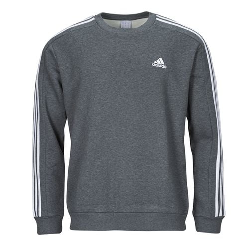 Felpa Essentials Fleece 3-Stripes Sweatshirt - Adidas - Modalova