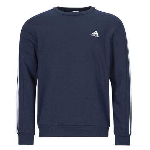 Felpa Essentials Fleece 3-Stripes Sweatshirt - Adidas - Modalova