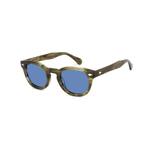 Occhiali da sole 8004 stile moscot Occhiali da sole, Verde strisciato/Azzurro - Xlab - Modalova