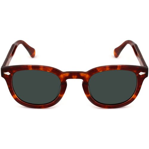 Occhiali da sole 8004 stile moscot Occhiali da sole, Havana chiaro/Verde G15 - Xlab - Modalova