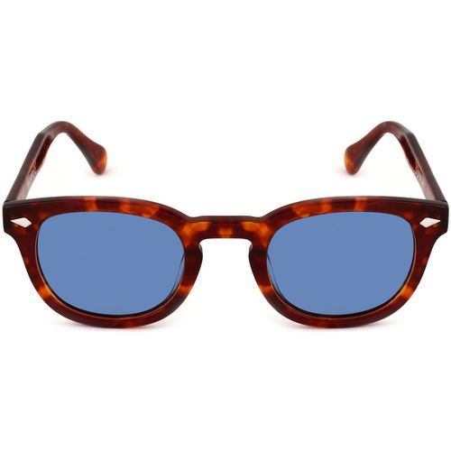 Occhiali da sole 8004 stile moscot Occhiali da sole, Havana chiaro/Azzurro, 4 - Xlab - Modalova