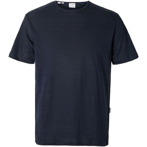 T-shirt & Polo 16089504 BETH LINEN SS-SKY CAPTAIN - Selected - Modalova
