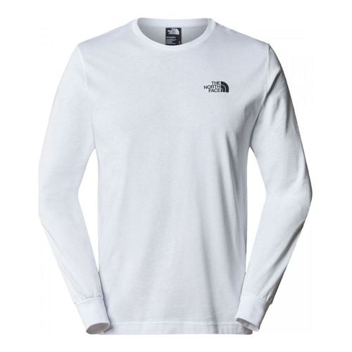 T-shirt & Polo NF0A87N8 M L/S TEE-FN4 WHITE - The north face - Modalova