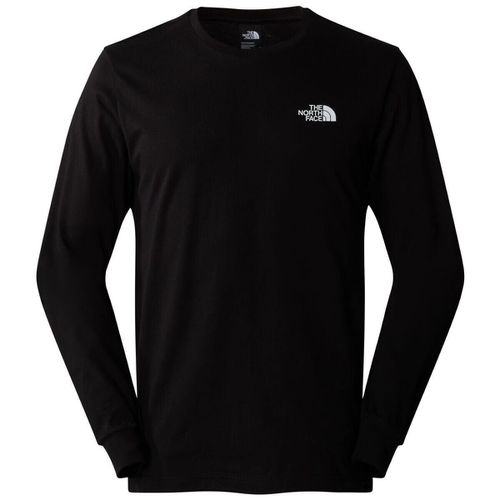 T-shirt & Polo NF0A87N8 M L/S TEE-JK3 BLACK - The north face - Modalova