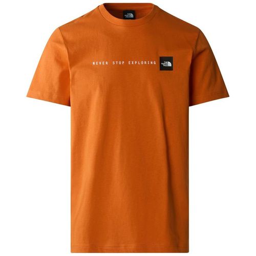 T-shirt & Polo NF0A87NS M SS NSE TEE-PCO ORANGE - The north face - Modalova