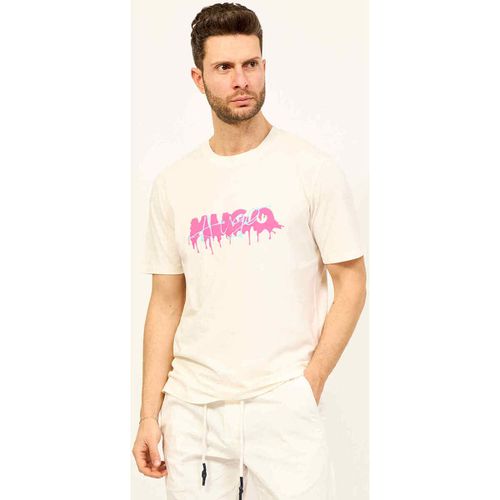 T-shirt & Polo T-shirt uomo con logo a graffiti - Boss - Modalova