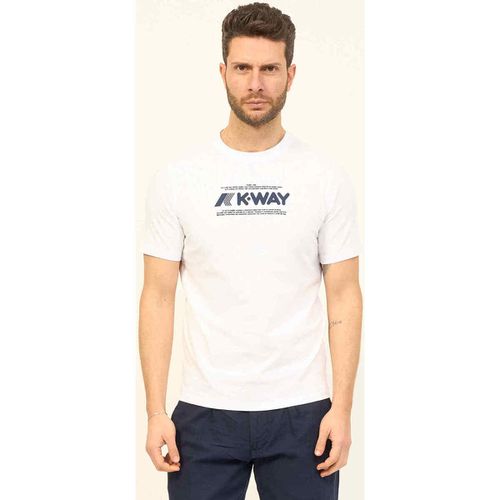T-shirt & Polo T-shirt Odom girocollo con logo - K-way - Modalova