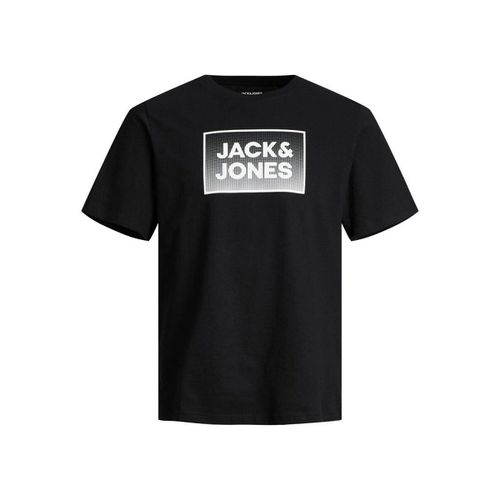 T-shirt & Polo 12249331 STEEL-BLACK - Jack & jones - Modalova