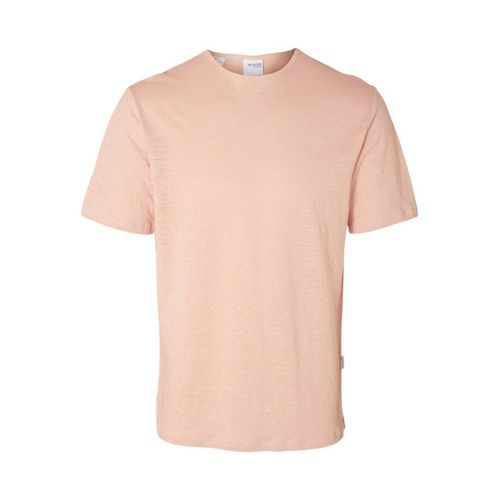 T-shirt & Polo 16089504 BETH LINEN SS-CAMEO ROSE - Selected - Modalova