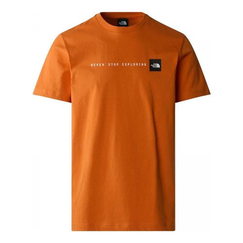 T-shirt & Polo NF0A87NS M SS NSE TEE-PCO ORANGE - The north face - Modalova