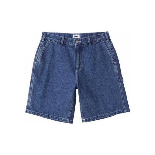 Pantaloni corti Bigwig denim carpenter short - Obey - Modalova