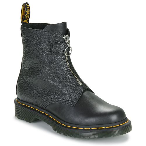 Stivaletti 1460 Pascal Frnt Zip Black Wanama Black Milled Nappa - Dr. martens - Modalova