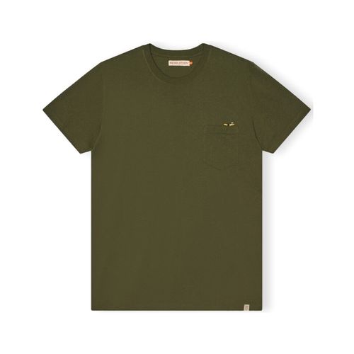 T-shirt & Polo T-Shirt Regular 1365 SLE - Army - Revolution - Modalova