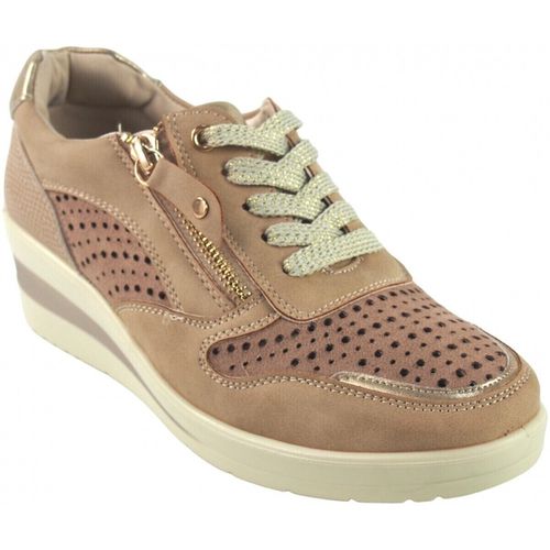 Scarpe Zapato señora 26305 amd taupe - Amarpies - Modalova