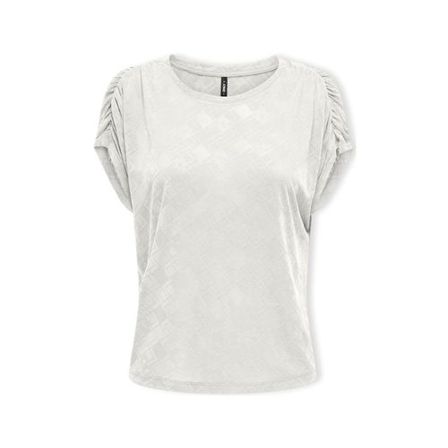 Camicetta Top Free Life S/S - Cloud Dancer - Only - Modalova