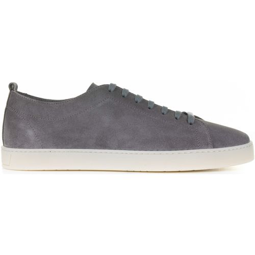 Sneakers Sneaker grigia in pelle - Barrett - Modalova