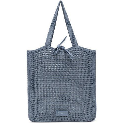 Borsette Shopping bag Vittoria bluette in tessuto uncinetto - Gianni chiarini - Modalova