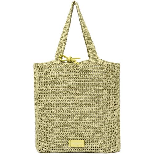 Borsette Shopping bag Vittoria giallo in tessuto uncinetto - Gianni chiarini - Modalova