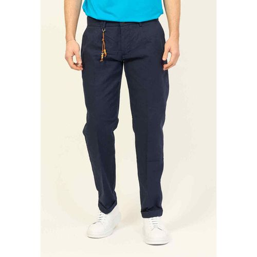 Pantaloni Pantaloni uomo modello chinos con pinces - Yes Zee - Modalova