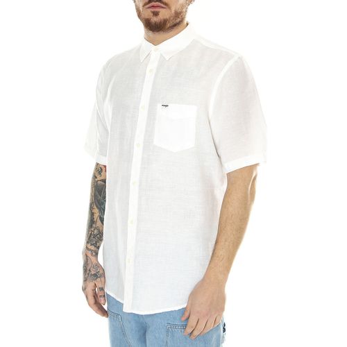 Camicia a maniche lunghe 1 Pocket hirt Worn White - Wrangler - Modalova