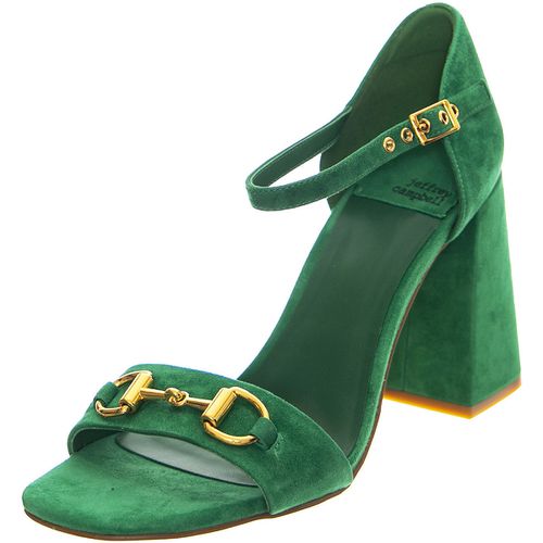 Sandali Pop-Star-B Mint Gold Suede - Jeffrey Campbell - Modalova