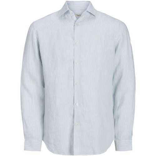 Camicia a maniche lunghe 12251673 PARKER LINEN-SKYWAY - Jack & jones - Modalova