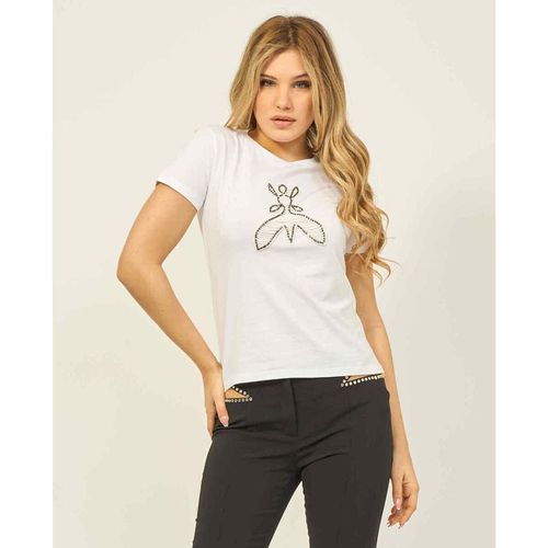 T-shirt & Polo T-shirt donna girocollo con logo - Patrizia pepe - Modalova