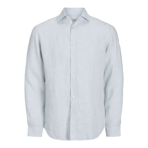 Camicia a maniche lunghe 12251673 PARKER LINEN-SKYWAY - Jack & jones - Modalova