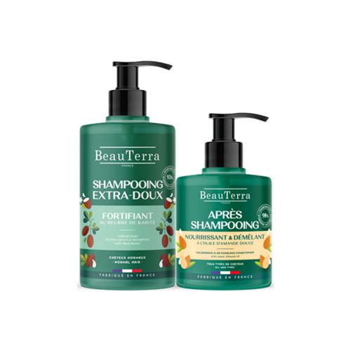 Shampoo Shampoo Fortificante Extra-doux 750 Ml + Balsamo 500 Ml Confezi - Beauterra - Modalova