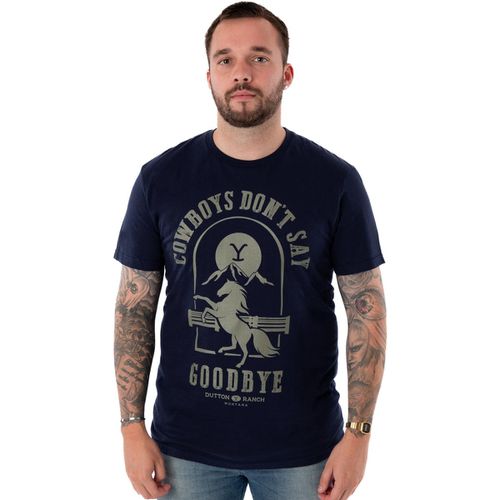 T-shirts a maniche lunghe Cowboys Don't Say Goodbye - Yellowstone - Modalova