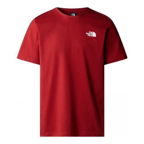 T-shirt & Polo NF0A87NP M SS BOX NSE TEE-POJ IRON RED - The north face - Modalova