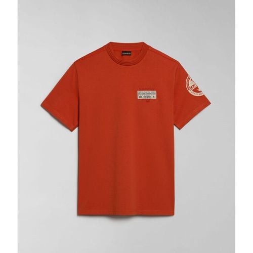T-shirt & Polo S-AMUNDSEN NP0A4H6B-A62 ORANGE BURNT - Napapijri - Modalova