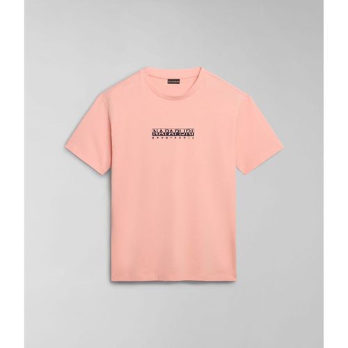 T-shirt & Polo S-BOX SS4 NP0A4H8S-P1I PINK SALMON - Napapijri - Modalova